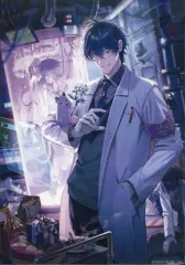 【中古】キャンバスボード・キャンバスアート [単品] レオス・ヴィンセント キャンバスパネル 「バーチャルYouTuber にじさんじ レオス・ヴィンセント 誕生日2023」