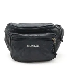☆最終値下げ ☆バレンシアガ ウエストポーチ ボディバッグ ブラック Sサイズ BALENCIAGA バレンシアガ エブリデイ ベルトバッグ ブラック