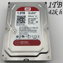 Western Digital Red 1TB 3.5" HDD SATA ハードディスク | 42k h / y17| WD10EFRX 宅急便コンパクト/wd red【778】