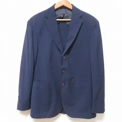 #anc ポロラルフローレン POLO RALPH LAUREN シングルジャケット S 紺 S3B 背抜き サイドベンツ 薄手 イタリア製 メンズ [919475]のサムネイル