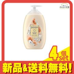 존슨 바디 케어 엑스트라 케어 아로마 밀크 로즈와 재스민의 향기 500mL (펌프) 4 개 세트 정리 판매