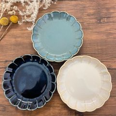 美濃焼　小皿（5.0皿）【1枚のお値段。お好きな色をお選び頂けます。】