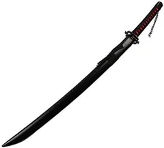 【在庫処分】【Sanjucos】 黒崎一護 コスプレ道具 武器 斬魄刀 天鎖斬月 斬魄刀 無月 新月 木製 100cm 模造刀 高還元度 コスチューム道具 上品 変装用 漫遊展 撮影 学園祭 文化祭 (新月)