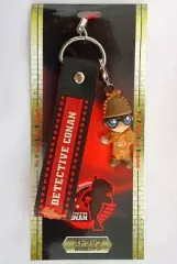 【中古】キーホルダー・マスコット(キャラクター) 江戸川コナン(探偵服) ストラップ 「名探偵コナン」