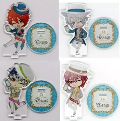 【中古】アクリルスタンド・アクリルパネル 全4種セット 「アイドリッシュセブン ぷちななアクリルスタンドコレクション TEA take」