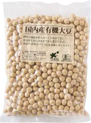 ビオ・マルシェ ビオマーケット ビオマルシェ 国産 有機 大豆 300g