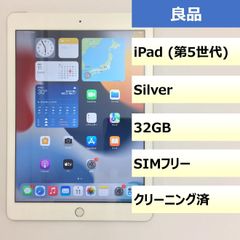 【良品】iPad (第5世代)/32GB/359456083843814