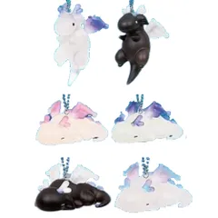 小さなドラゴンセット　ガラス細工 小さなドラゴンセット ガラス細工