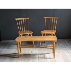 飛騨産業ウィンザーチェアキャプテンチェアリベット打レザー座面