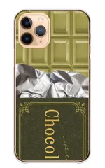 Galaxy S21 5G SC-51B SCG09 ケース カバー ギャラクシーS21 スマホケース ハードケース 板チョコ チョコレート お菓子 バレンタイン かわいい 面白い おもしろい パロディ カラー07