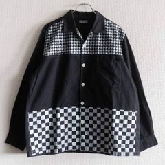 【AD2002】COMME des GARCONS HOMME【オーバーサイズ オープンカラー シャツ】 コムデギャルソン オム 25050464
