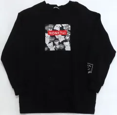 HoneyCinnamon×小倉 唯 BIGスウェット ホワイト HoneyCinnamon×小倉 唯のコラボアパレル登場♪「カワウソくん