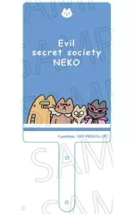 【中古】携帯サプライ B.オレンジ フォンタブ 「悪の秘密結社ネコ」