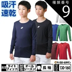 【新品未使用】種類9:(22)エンジ/130 野球 アンダーシャツ ジュニア 長袖 丸首 ゆったり SSK ジュニアローネック長袖アンダーシャツ エアリーファン 軽量 クイックドライ 日本製 SCF230LLJ