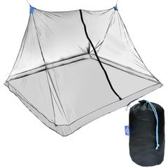 Solo Sapiens Kayamo: A Must-Have for Backpackers! Compact, Portable Travel Mosquito Net with Two-Point Hanging, Lightweight, Side Zipper, Regular Size