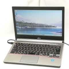赤字覚悟 初心者向け Wi-Fi有 富士通 中古ノートパソコン FMV E736/M Celeron 8GB DVDマルチ 無線LAN Bluetooth Windows11 Office 即使用可