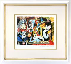 ベルナール ビュッフェ 「バラ色の貝殻」、希少画集画、新品高級額装付