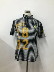 Le coq sportif ルコックスポルティフ 半袖ハーフジップシャツ Lsize