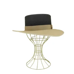 シャポードオー ChapeaudO 切替ストローハット レディース  57.5cm