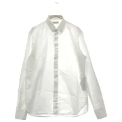 SAINT LAURENT PARIS (サンローランパリ) 比翼シャドーストライプドレスシャツ 長袖シャツ ホワイト 564269のサムネイル