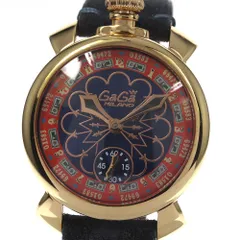 ガガミラノ GaGa MILANO 5011.LASVEGAS.02 マヌアーレ48 ラスベガス 300本限定 手巻き メンズ箱・保証書付き_698712