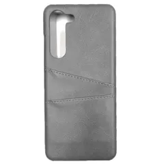 arrows Alpha ケース F-51F カード収納 レザー スマート ケース 【Color】グレーのサムネイル