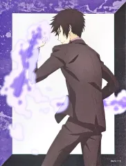 【中古】キャンバスボード・キャンバスアート 雲雀恭弥(10年後) キャンバスボード 「くじメイト×DRAW!DRAW! 家庭教師ヒットマンREBORN! オンラインくじ 描き下ろし 戦う背中ver.」 B-4賞