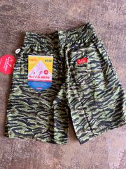 COOKMAN SHORT PANTS RIPSTOP 新品 未使用タイガーカモ　グリーン