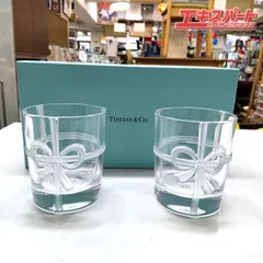 Tiffany &amp; Co. - 【新品】ティファニー　ボウグラス　ペア　セット 結婚祝い ペア 名入れ ティファニー Tiffany&Co. ペア