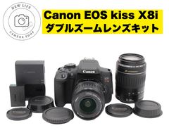 極上品】Canon EOS kiss X8i ダブルズームレンズセット - メルカリ