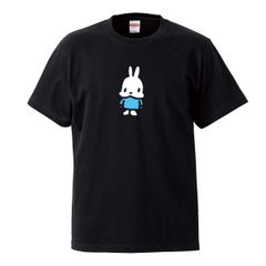 サイズXL CUNE ヘッドフォン うさぎ プリント 半袖 Tシャツ ブラック