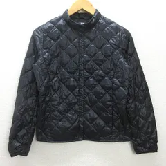 U■ユニクロ/UNIQLO ウルトラライトダウンジャケット/キルティング【M】黒/LADIES/t24【中古】■