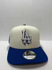 Newera ロサンゼルスドジャース Bleed Blue 9fifty A-FRAME スナップバックキャップ ツートンカラー