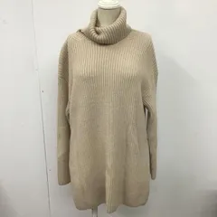 ナチュラルビューティベーシック ニット、セーター 長袖 タートルネック