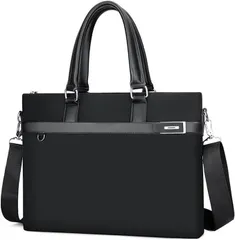 ビジネスバッグ 就活バッグ メンズ ブリーフケース 2way 軽量 大容量 リクルートバッグ 撥水 耐摩擦 14インチpc対応 ハンドバッグ おしゃれ 仕事 通勤 出張 ビジネス トートバッグ ブラック