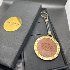 BVLGARI ブルガリ バリ キーホルダー キーリング ゴールド - メルカリ
