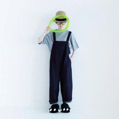 新品タグ付き【tomomi×TUTIE.コラボ】 リネンブラウジングサロペット 