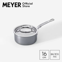 マイヤー(Meyer) ヘスタン ナノボンド 片手鍋 16cm  [ IH/ガス対応 ]