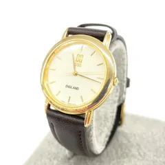 DAKS LONDON ダックスロンドン  腕時計 C755C3 ゴールドカラー×ブラウン クォーツ SS×レザー レディース　240001116220のサムネイル