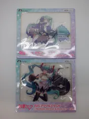 【未開封】　初音ミク BIGアクリルスタンド Birthday 2023 ver.& 2024 ver. 2種 セット売り (27-2025-0521-AY-006)