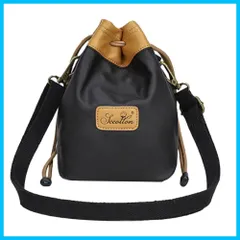 【★人気商品★】[FUPUONE] カメラポーチ 防水ポーチ カメラケース 巾着バッグ 裏ボア ストラップ付 (L ブラック)のサムネイル