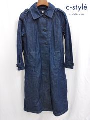 C072 [人気] G-STAR RAW ジースターロウ デニムコート S インディゴ D13480-D013-9115 レディース | G★
