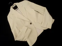 UNTITLED アンタイトル テーラード ジャケット size2/オフホワイト ◇■ レディース