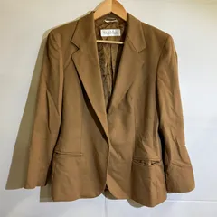 BALLY バリー☆ヒョウ柄 ロングテーラードジャケットコート40 ベージュ BALLY バリー☆ヒョウ柄 ロングテーラードジャケットコート40