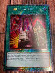 遊戯王　 英語版 命削りの宝札 プラチナシークレットレア