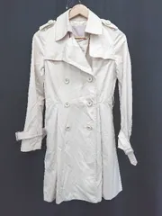 ◇ ⊂ ◎ 31 Sons de mode トランテアン ソン ドゥ モード 長袖 トレンチコート サイズ38 ライトベージュ系 レディース E  【1507010014472】