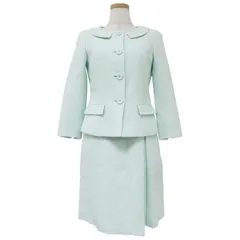美品 Rene ルネ スーツ ミント ライトグリーン サイズ:32(5～7号