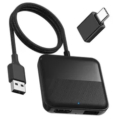 CarPlay対応ディスプレイオーディオ用HDMI入力アダプター 車でYouTubeやNetflix等の動画が見れる＆ゲームもできる。有線タイプで安定感抜群