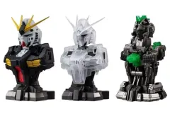 【中古】トレーディングフィギュア 全3種セット 「機動戦士ガンダム MSメカニカルバスト01 νガンダム」のサムネイル