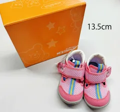 【正規品】ミキハウス ホットビスケッツ ダブルラッセル☆サマーベビーシューズ 72-9302-977　13.5cm　新品(難あり)